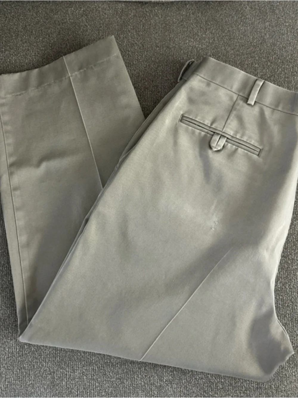 Dockers Light Gray Dress Pants - Straight Leg